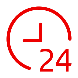 24 horas disponible